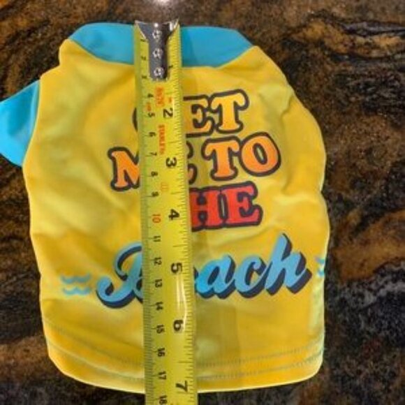 🛍3/$20
DOG get me to the beach T-shirt swimwear size XS - Picture 7 of 8